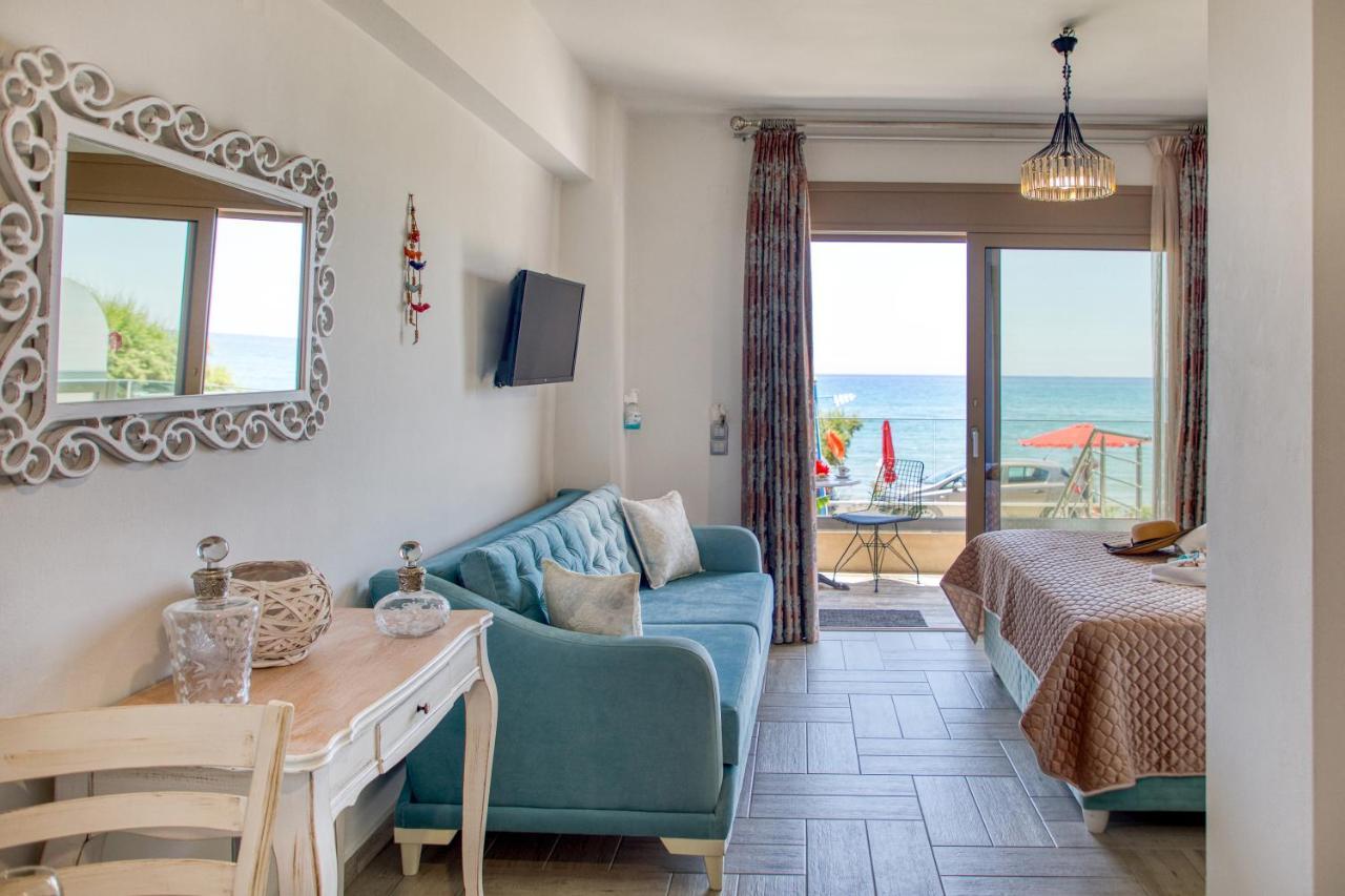 Elimia Suites & Studios Makriyialos Bagian luar foto